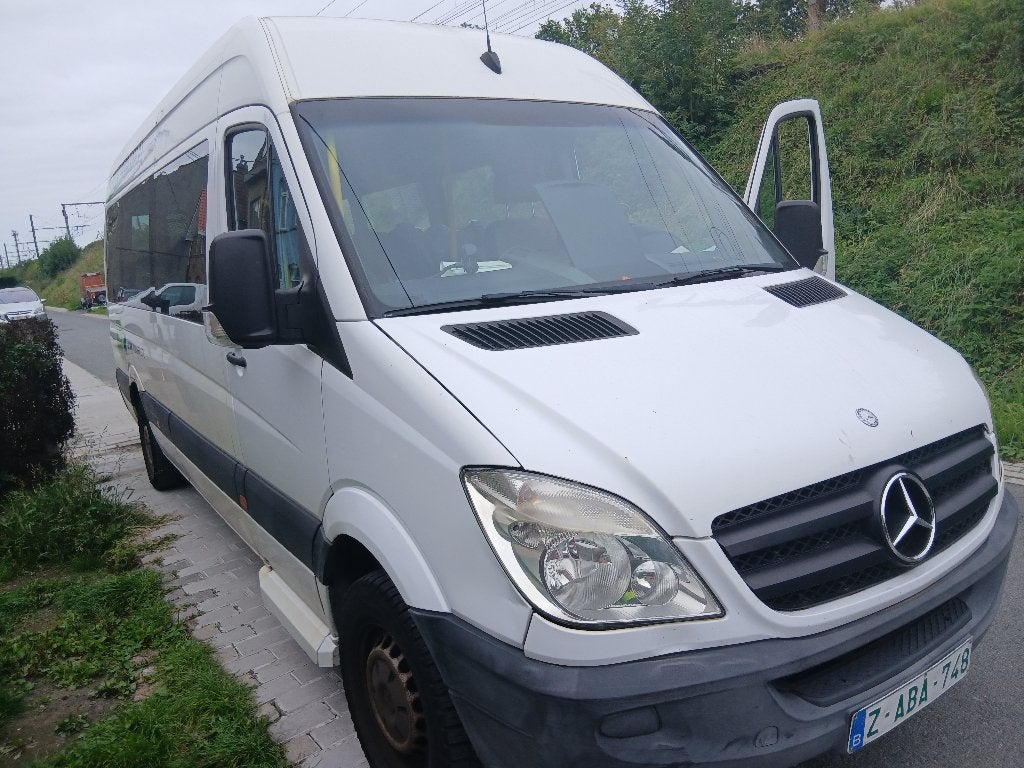 Mercedes sprinter, Auto's, Automaat, 2155 cc, Leder en Stof, Wit