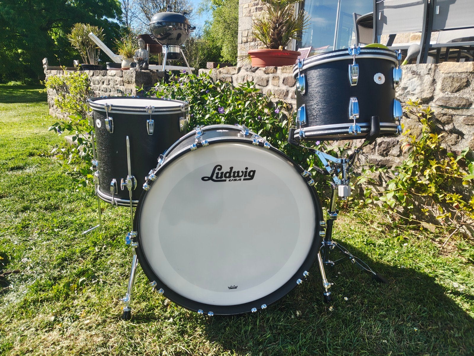 Ludwig Legacy Mahonie Black Cat gelimiteerde editie, Muziek en Instrumenten, Ophalen, Ludwig