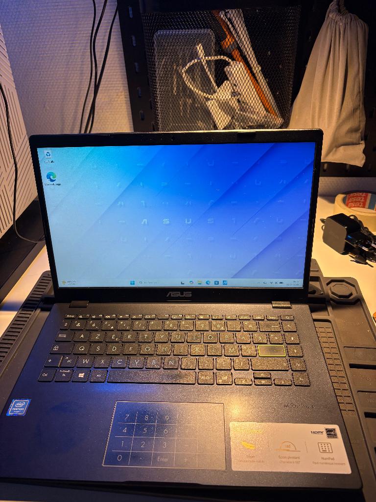 ordinateur Asus E406MA, Informatique & Logiciels, Ordinateurs portables Windows, Enlèvement ou Envoi, Inconnu, Moins de 2 Ghz