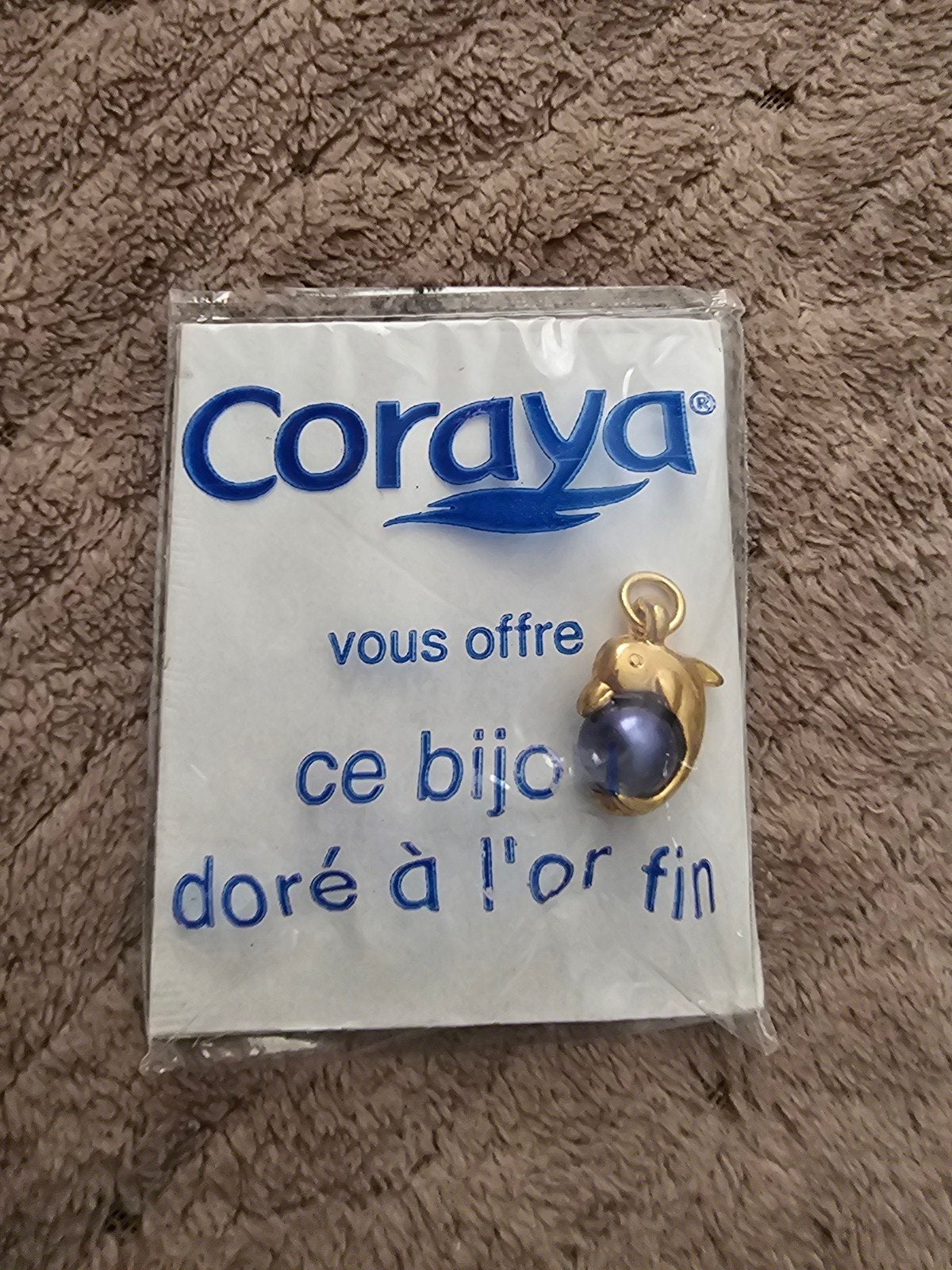 10 pièces Pendentifs dauphin avec perle bleu, Ophalen, Parel