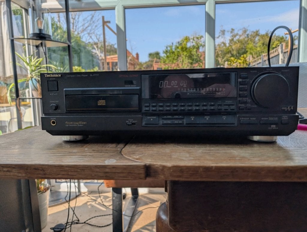 Technics SLP777 CD Player with 4 DAC and remote, Audio, Tv en Foto, Cd-spelers, Ophalen of Verzenden, Zo goed als nieuw, Technics