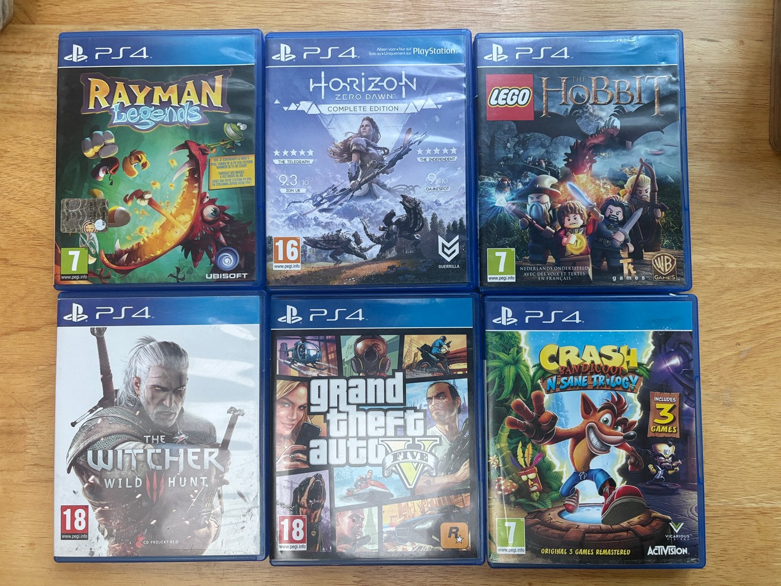 10 playstation 4 spelletjes, Ophalen of Verzenden, Zo goed als nieuw