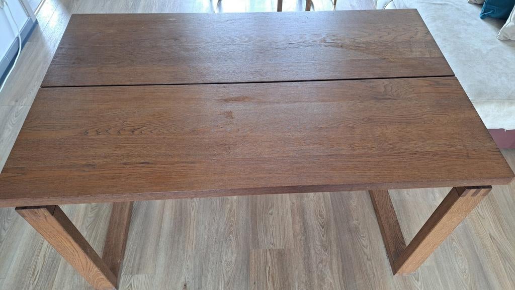 Tafel, ikea MÖRBYLÅNGA, 140x85 cm, Huis en Inrichting, Tafels | Eettafels, Ophalen, Eikenhout