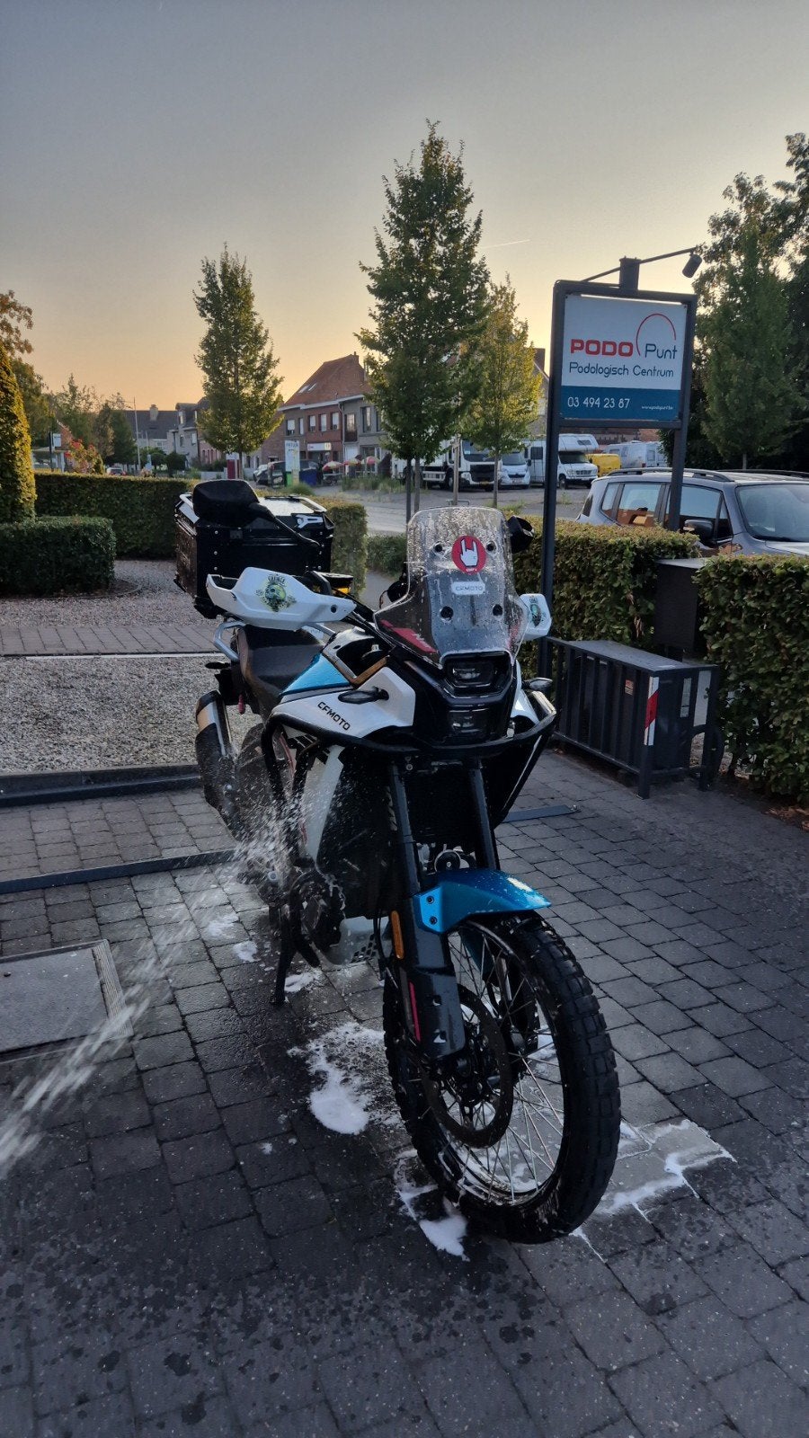 cf moto 450mt, Motoren, 450 cc, 2 cilinders, Gebruikt, ABS