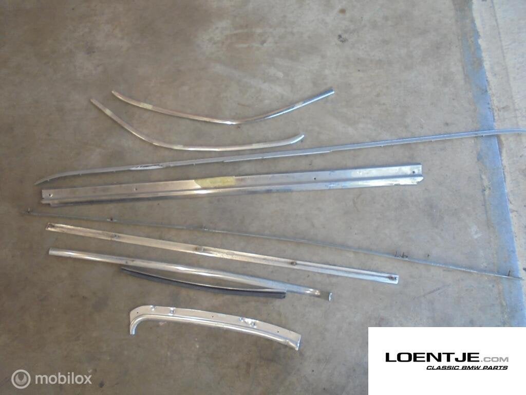 diverse sierstrips BMW e9 2500 2800 3.0 csi cs, Gebruikt, Ophalen of Verzenden, BMW, BMW