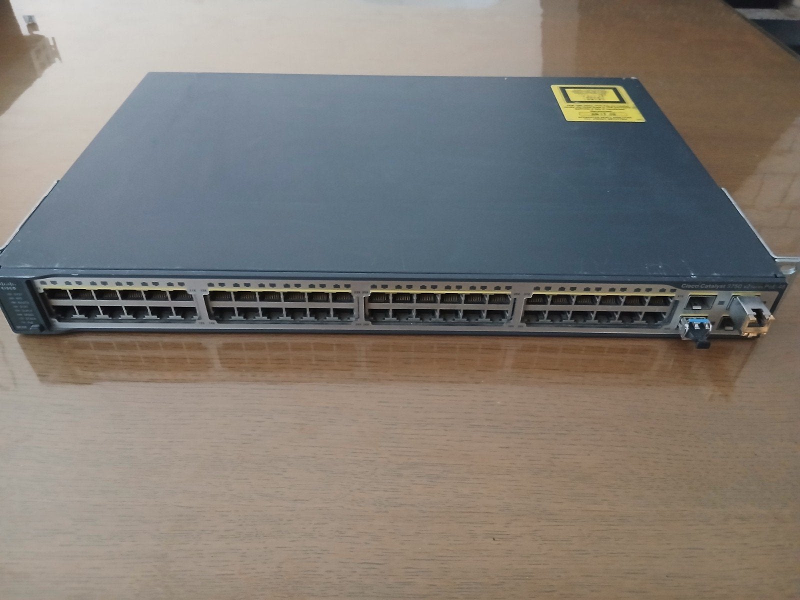 Cisco Catalyst 3750V2-48PS, Ophalen, Zo goed als nieuw