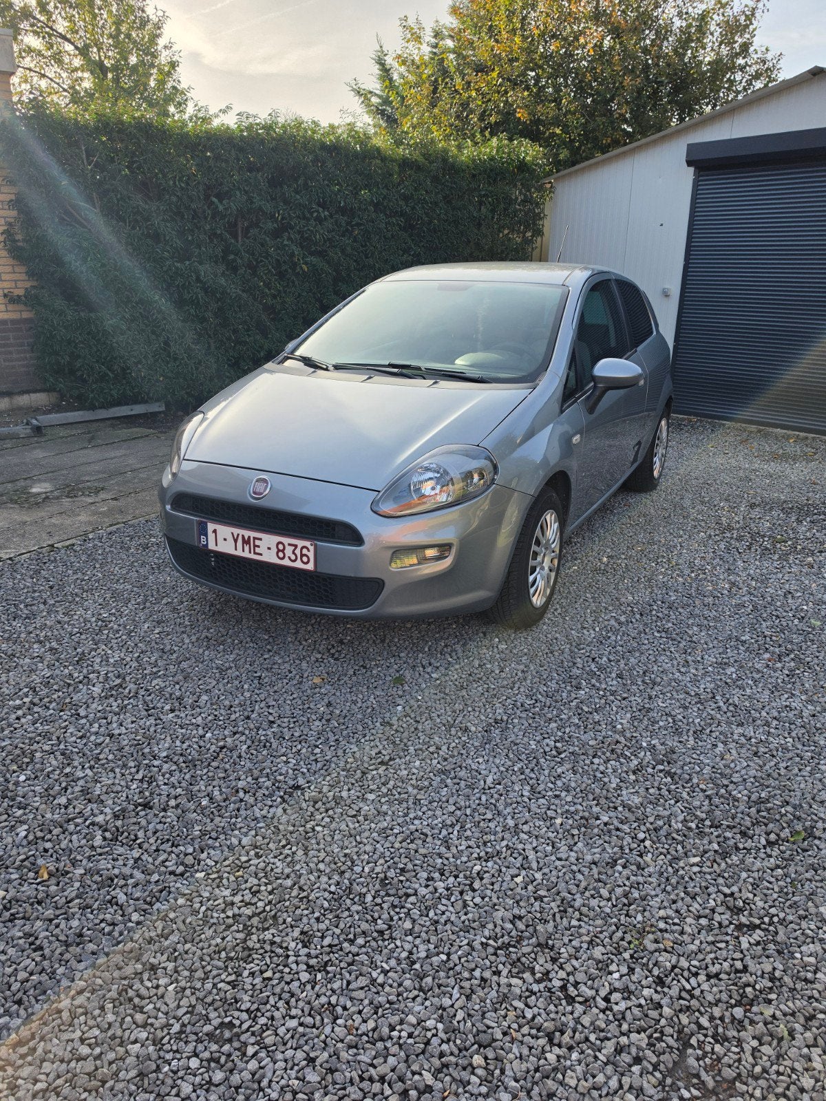 Fiat grande punto 1.2 zeer nete staat  2012, Argent ou Gris, Achat, Particulier, Tissu