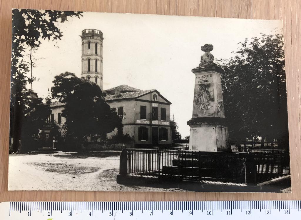 Bérat (Hte-Garonne) Le Monument aux Morts, Enlèvement ou Envoi, 1940 à 1960, Affranchie, Ville ou Village