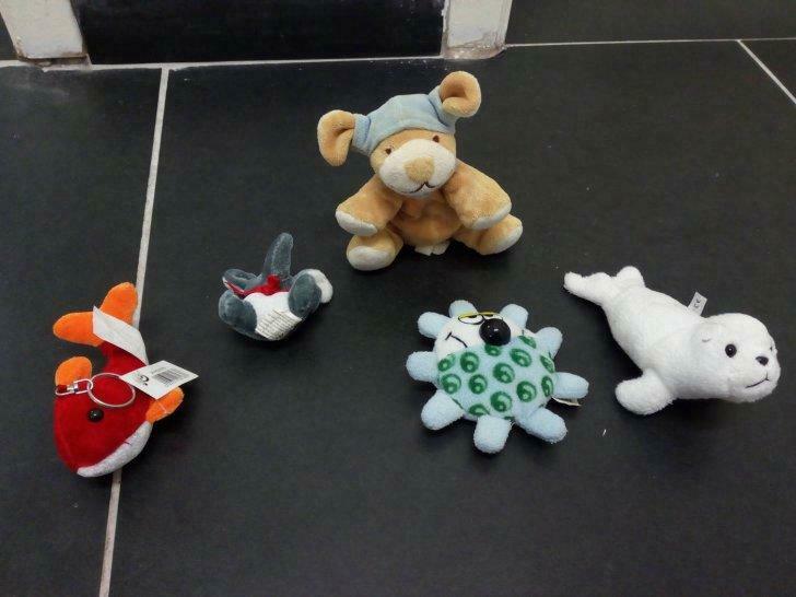 Lot de petites peluches, Utilisé