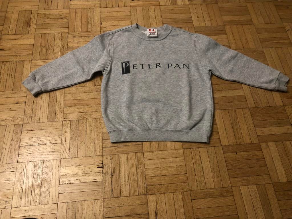 B&C grijze trui - Peter Pan - 5-6 jaar - 110-116cm, Gebruikt