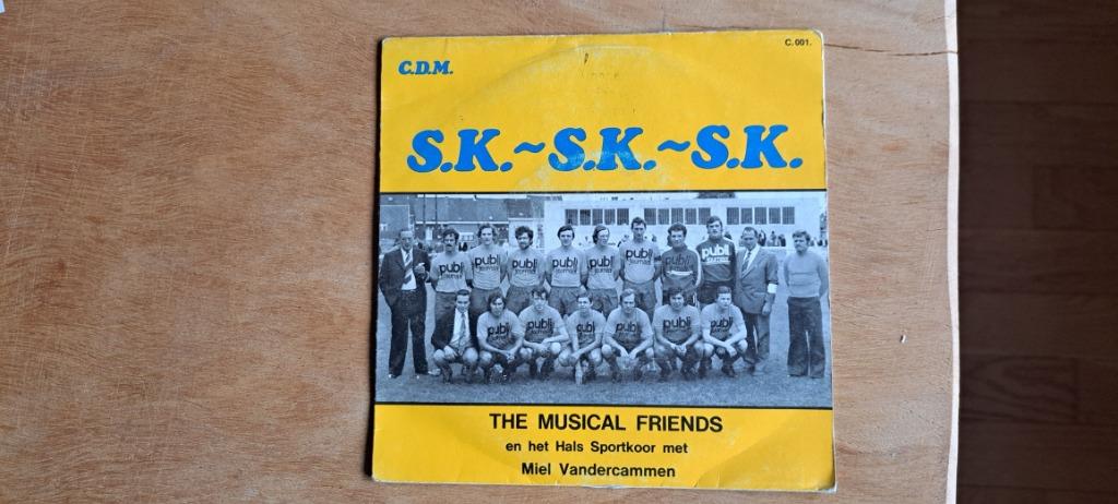 Football individuel SK-SK-SK SK SK HALLE, CD & DVD, Vinyles Singles, Comme neuf, Single, Enlèvement ou Envoi