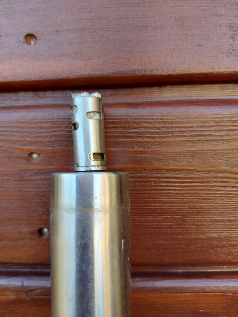 Tuinfakkel uit roestvrij staal, Jardin & Terrasse, Torches, Enlèvement, Comme neuf