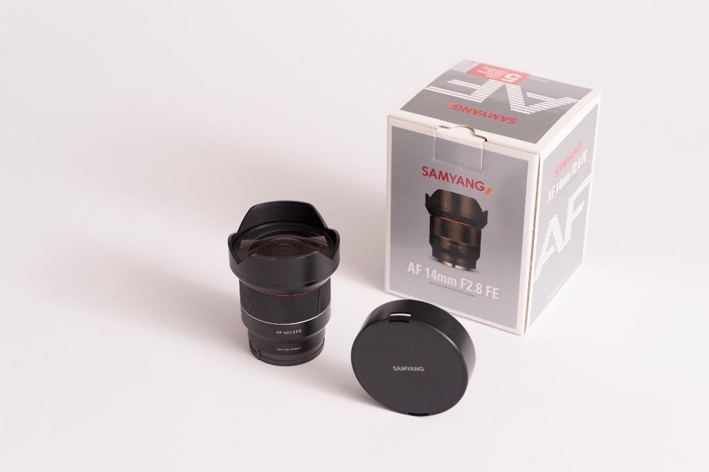 Samyang AF 14mm F2.8 FE – Sony E-mount, Enlèvement, Comme neuf, Objectif fisheye grand angle