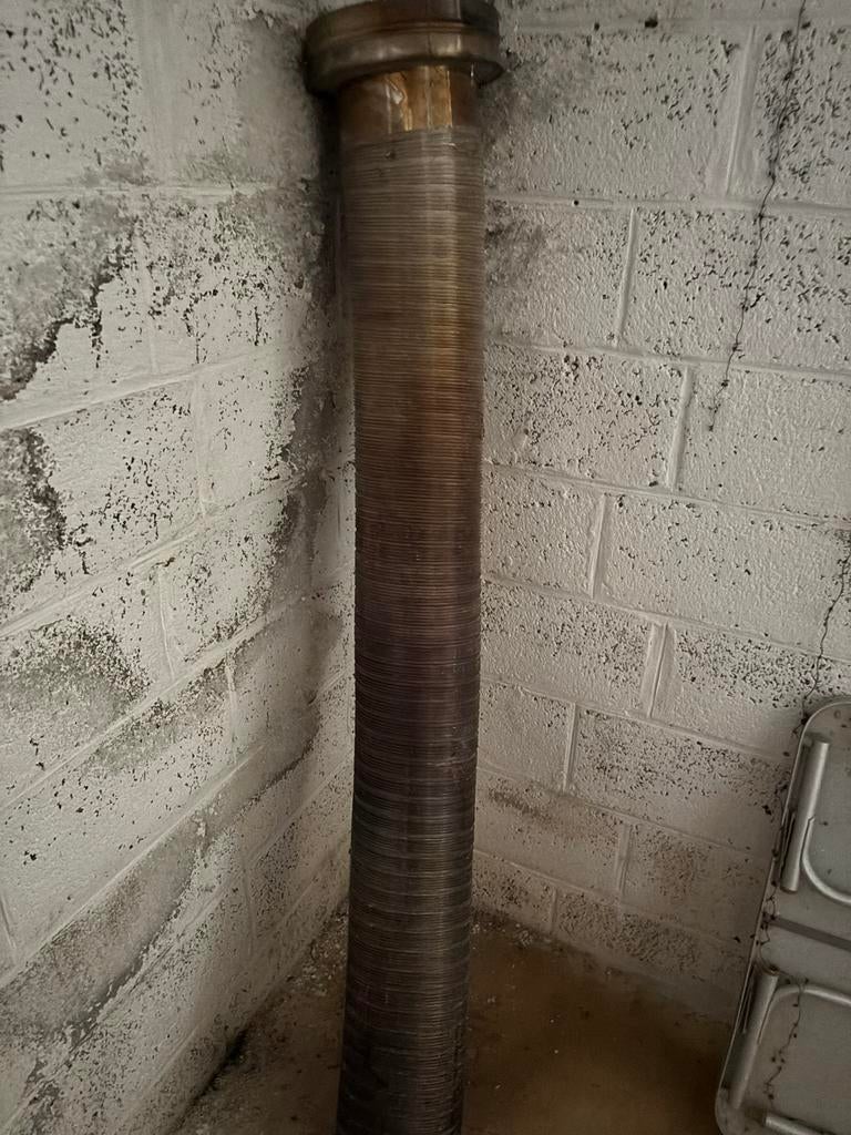 Tuyau pour poêle à bois ou cassette, Enlèvement, Utilisé, Bois, Poêle à bois