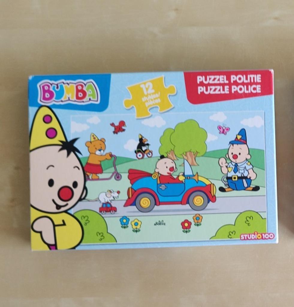 Bumba puzzel politie, 12 stukken, Enlèvement ou Envoi, 10 à 50 pièces, Comme neuf, 6 mois à 2 ans