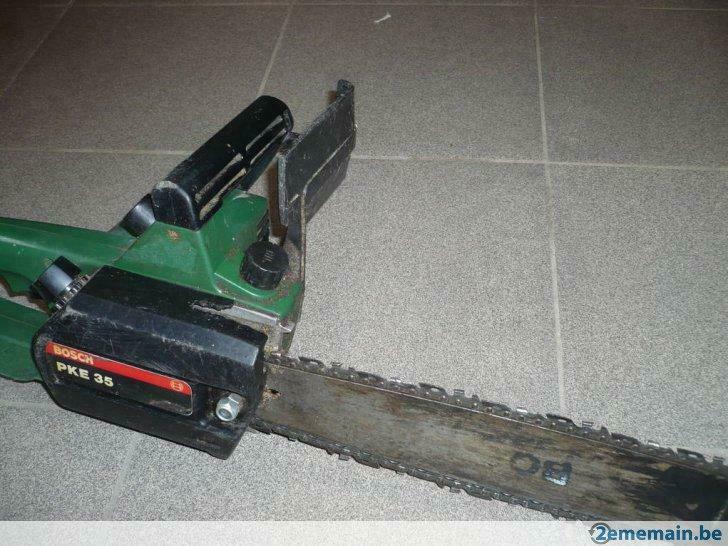 troconneuse  bosch, Utilisé