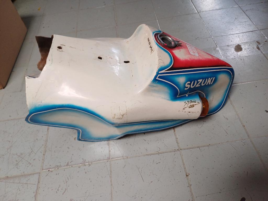 suzuki rg 500 achterkuipdeel, Motoren, Ophalen of Verzenden, Gebruikt