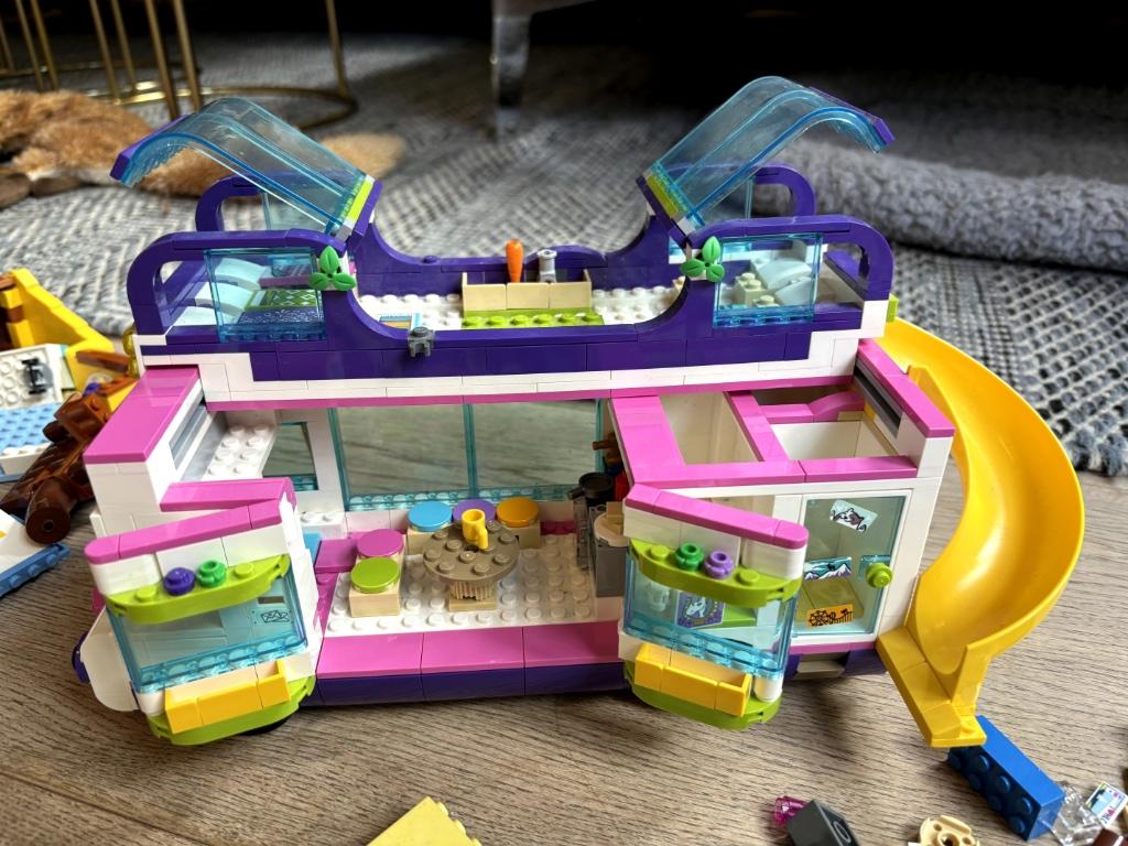 Lego friends camping car (monté), Enlèvement ou Envoi, Utilisé, Ensemble complet, Lego