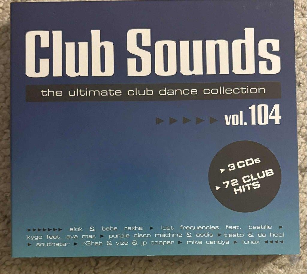 Club Sounds Volume 104 (72 Club Hits) (3 CD), Ophalen of Verzenden, Zo goed als nieuw, Dance Populair