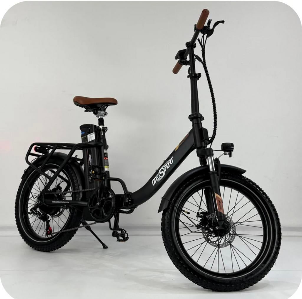 Elektrische fiets - E bike vouwfiets 120km bereik + AIRTAG, Neuf, Vitesses, Enlèvement ou Envoi, Totalement pliable