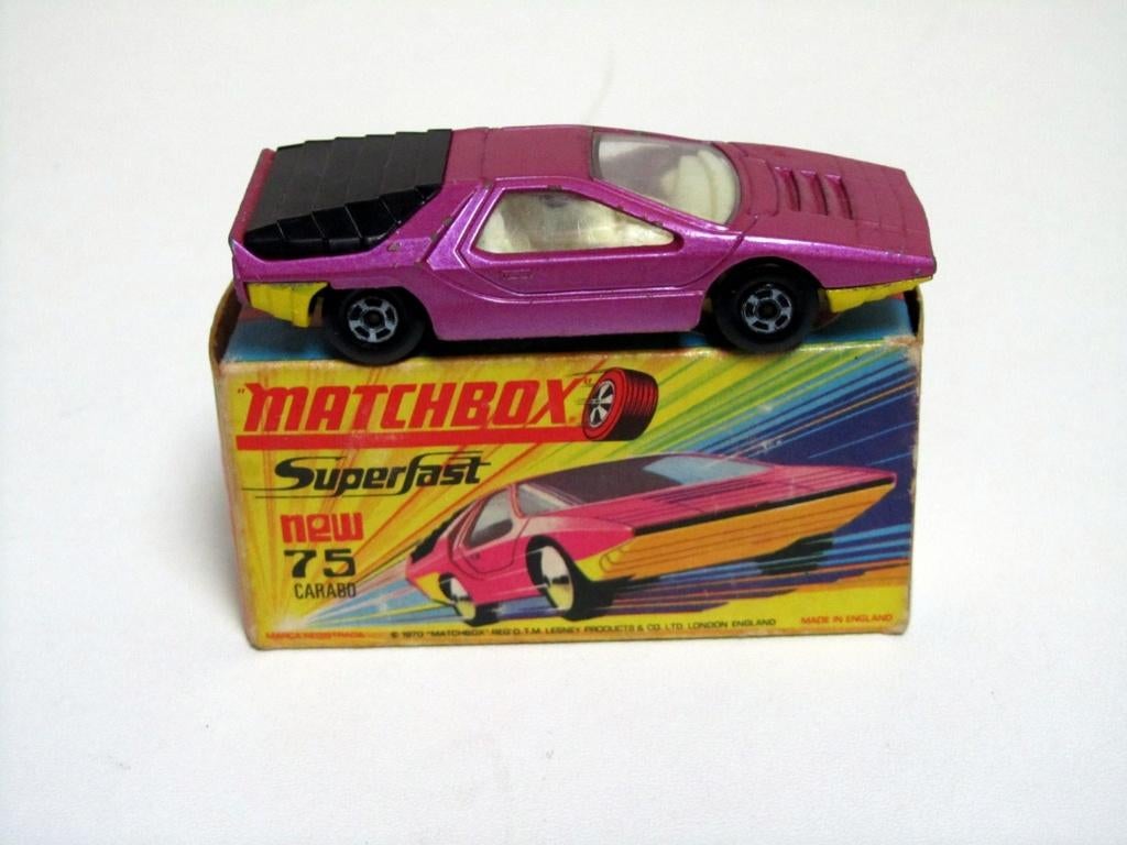 Matchbox Superfast 75b Alfa Carabo (1970), Hobby & Loisirs créatifs, Voitures miniatures | Échelles Autre, Enlèvement ou Envoi