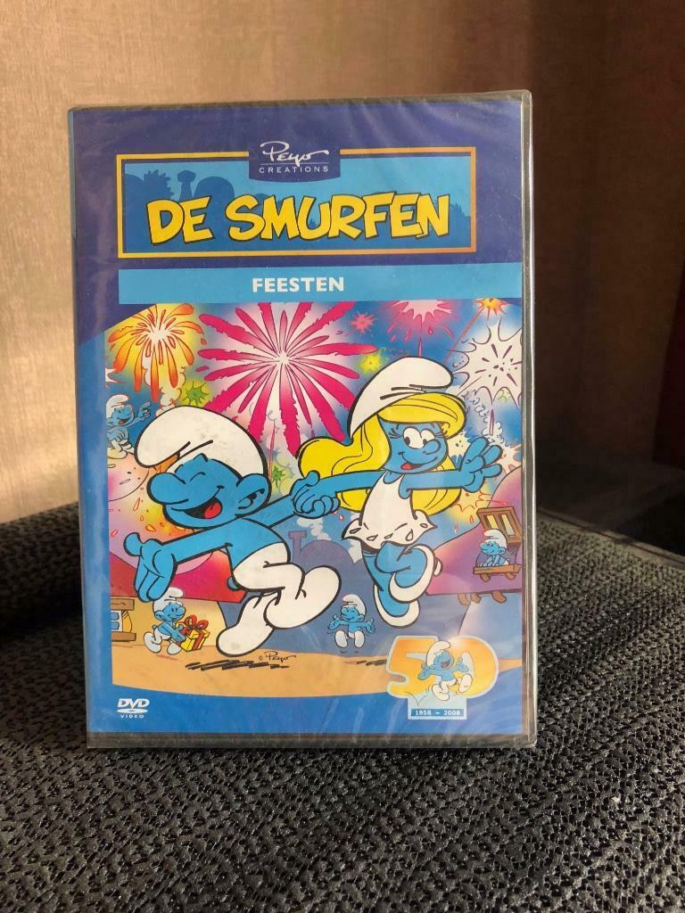dvd de smurfen feesten, Alle leeftijden, Ophalen of Verzenden, Overige genres