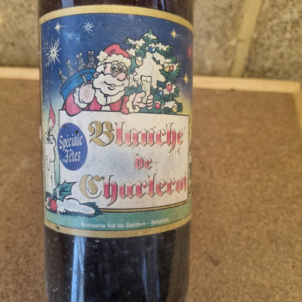 Bouteille de bière Blanche de Charleroi, Enlèvement ou Envoi, Utilisé, Bouteille(s), Autres marques
