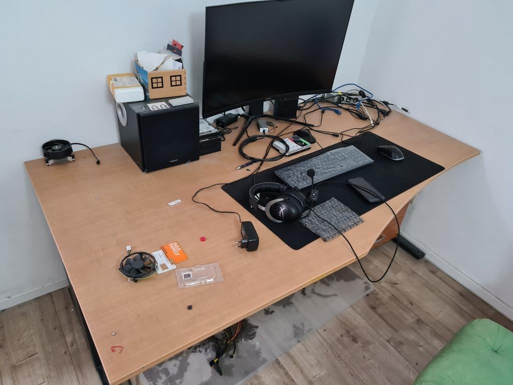 Computer bureau 180x100cm, Ophalen, Zo goed als nieuw