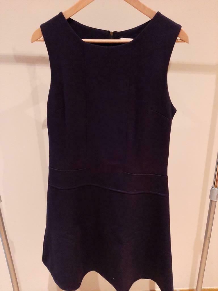 Donker blauw kleedje 42, Enlèvement ou Envoi, Taille 42/44 (L), Bleu