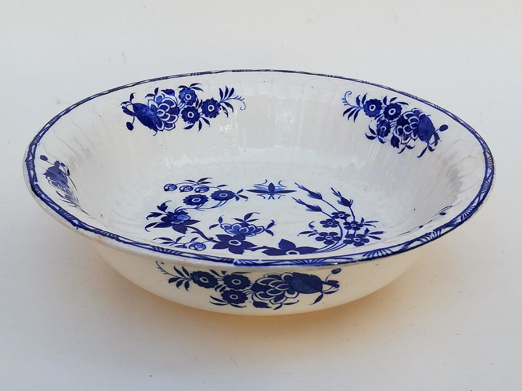 Mooi schaaltje - decor Grand Bouquet - Boch Frères - 20ste E, Antiek en Kunst, Ophalen of Verzenden