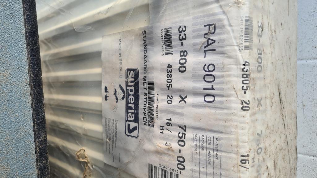 Chauffage/radiateur. ral 9010 75 x 80H, Enlèvement, 80 cm ou plus, Radiateur, 60 à 150 cm