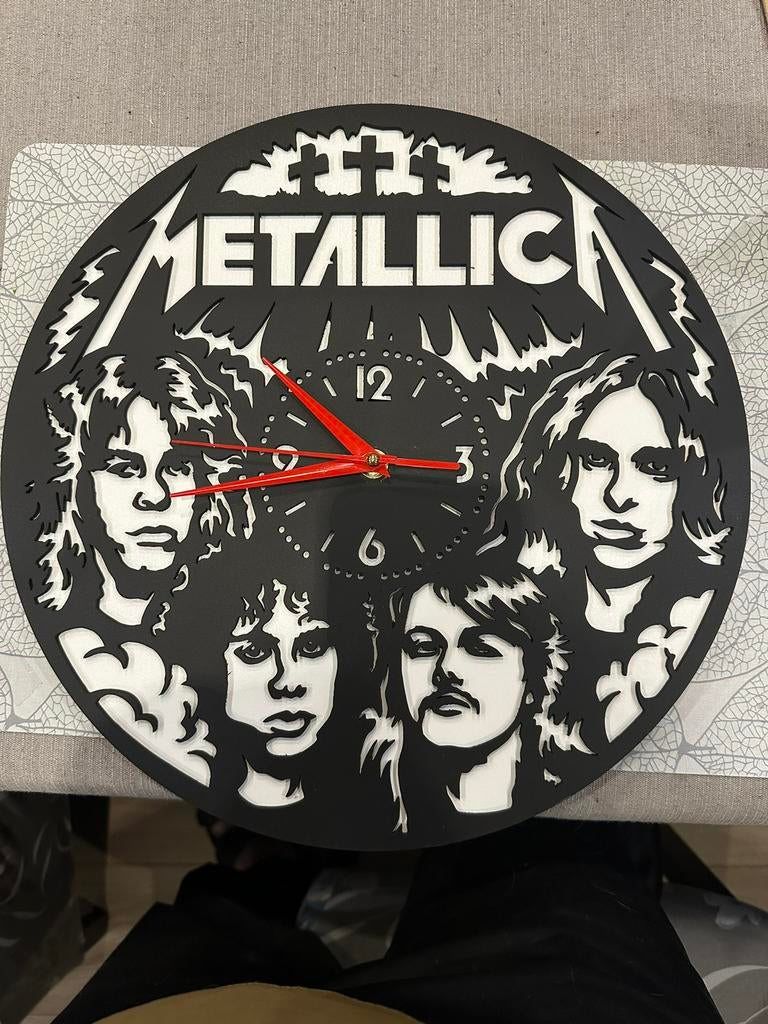Metallica klok, Ophalen of Verzenden, Nieuw