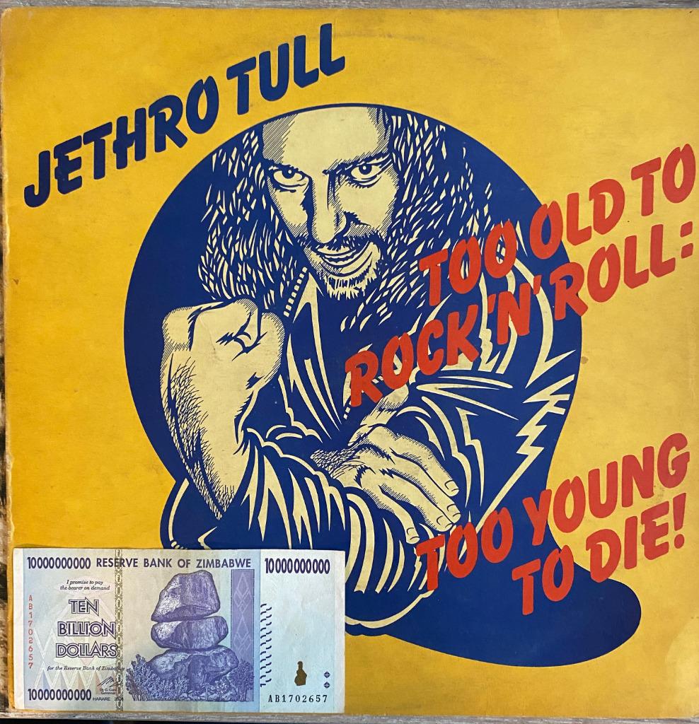 Jethro Tull te oud om te rocken, te jong om te sterven, Cd's en Dvd's, Vinyl | Rock, Gebruikt, 12 inch, Ophalen of Verzenden