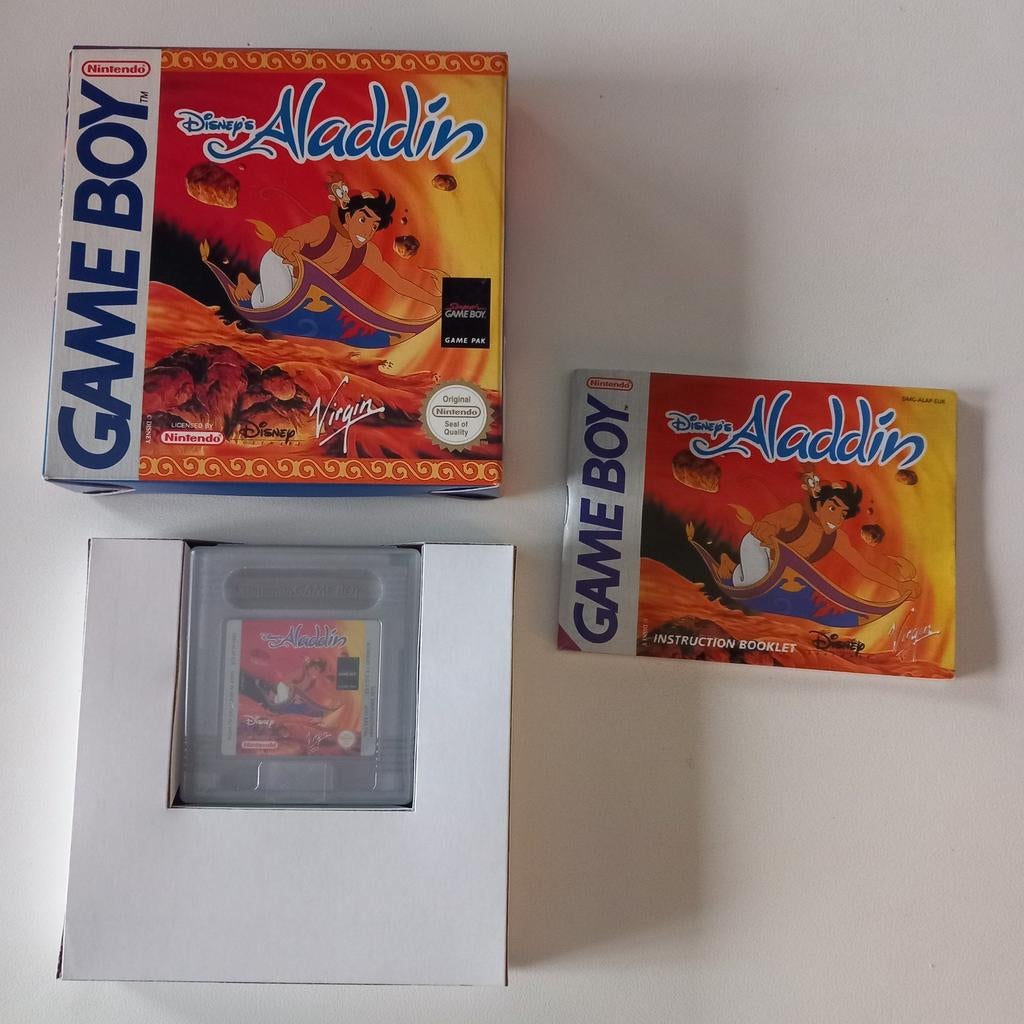 Disney's Aladdin Nintendo gameboy pal, Ophalen of Verzenden, Zo goed als nieuw