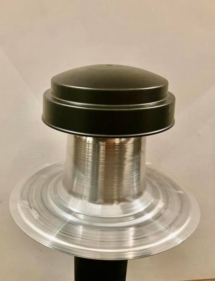 Conduit ventilation PVC Flatroofvent UBBINK 110mm 600mm, Bricolage & Construction, Ventilation & Extraction, Neuf, Enlèvement ou Envoi