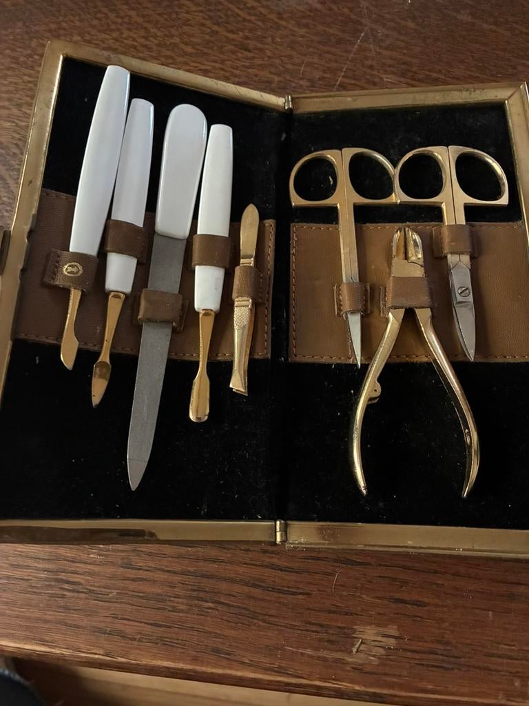 Set de manucure Solingen ancien, Ophalen, Zo goed als nieuw