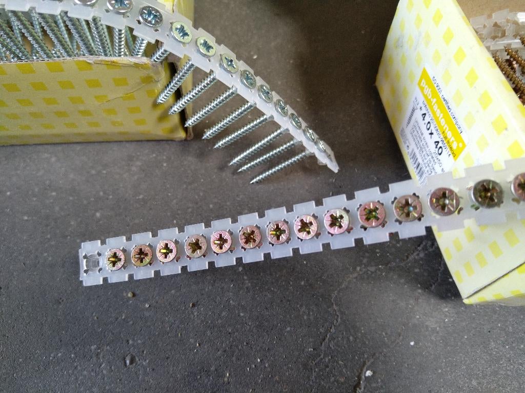 vijzen op lat, Ophalen, Gebruikt, Minder dan 50 mm, Schroeven