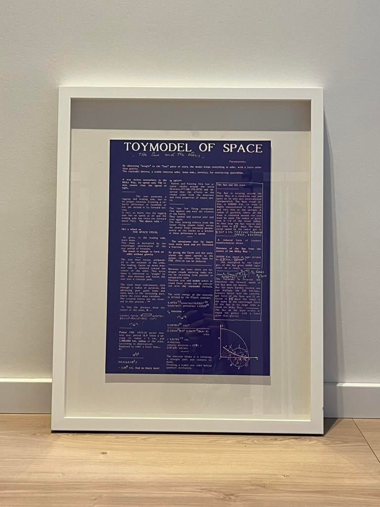 Panamarenko Toymodel of Space, Antiek en Kunst, Kunst | Overige Kunst, Ophalen