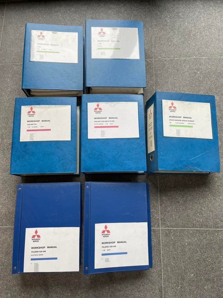 Manuels d'Atelier MITSUBISHI, Livres, Autos | Livres, Enlèvement, Utilisé, Mitsubishi