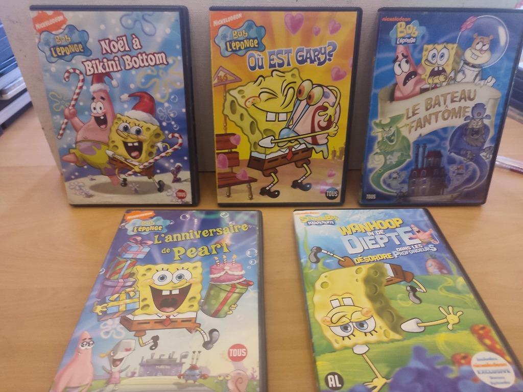 BOB L'EPONGE - 5 dvd (compilations épisodes), Enlèvement ou Envoi, Utilisé, Américain, Dessin animé