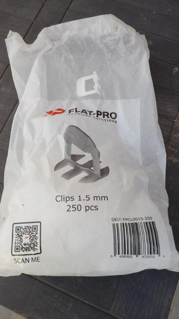 Leveling clips voor tegels, Doe-het-zelf en Bouw, Tegels, Overige materialen, Gebruikt, Overige typen, Minder dan 20 cm
