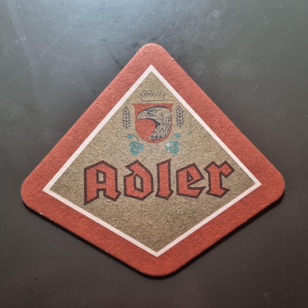 Sous Bock Adler (modèle 1), Collections, Enlèvement ou Envoi, Utilisé, Sous-bock, Autres marques