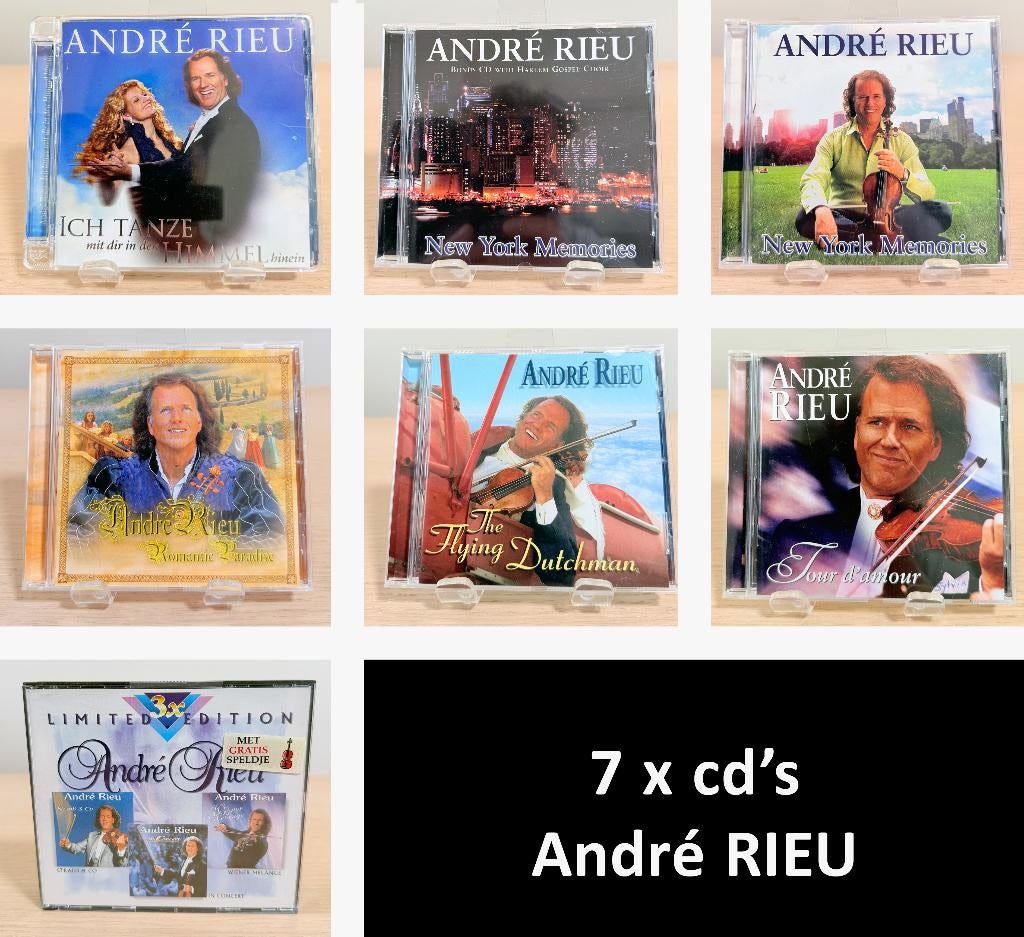 Collectie met 7 cd's van Andre Rieu / Aan absolute spotprijs, Enlèvement ou Envoi, Comme neuf, Noël