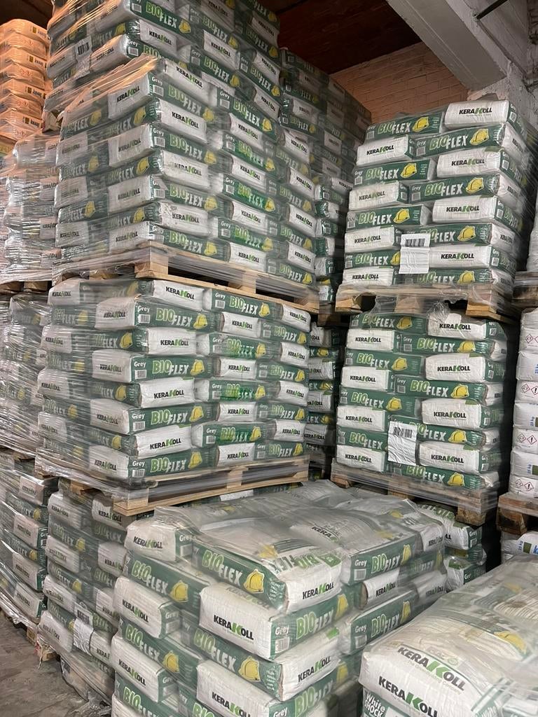 ‼️️Colle carrelage KERAKOLL BIOFLEX  & EGALINE 25kg ⏰📣, Doe-het-zelf en Bouw, Tegels, Nieuw, Ophalen