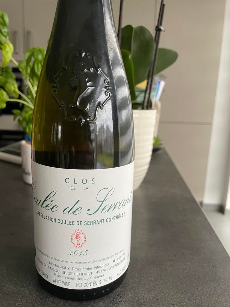 Vin blanc - clos de la coulée de serrant, Collections, Comme neuf, Vin blanc, Enlèvement, France