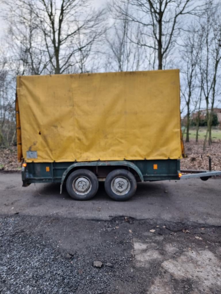 Aanhanger niet nieuw wel een goede stevige, Caravans en Kamperen