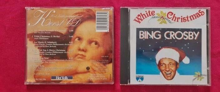 Cd's kerst ( 2 stuks ), Enlèvement ou Envoi, Comme neuf, Noël