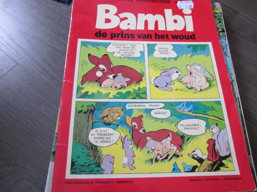 Overige disney strips, Boeken, Meerdere stripboeken, Ophalen of Verzenden, Gelezen, Walt Disney