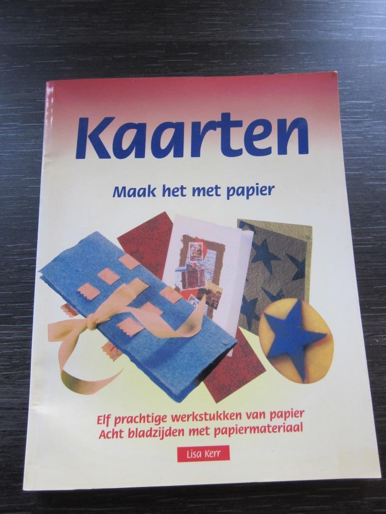 Boek Kaarten - maak het met papier + papiermateriaal, Livres, Loisirs & Temps libre, Enlèvement ou Envoi, Utilisé, Dessin et Peinture