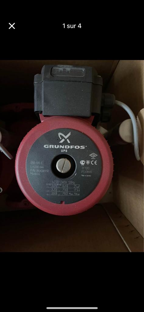 Circulateur, Enlèvement, Neuf, Chaudière CC ou Chaudière combinée